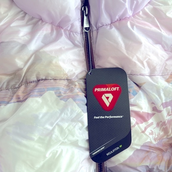 New Free People Movement In a Bubble Shine Puffer Jacket Primaloft. M - Picture 9 of 13